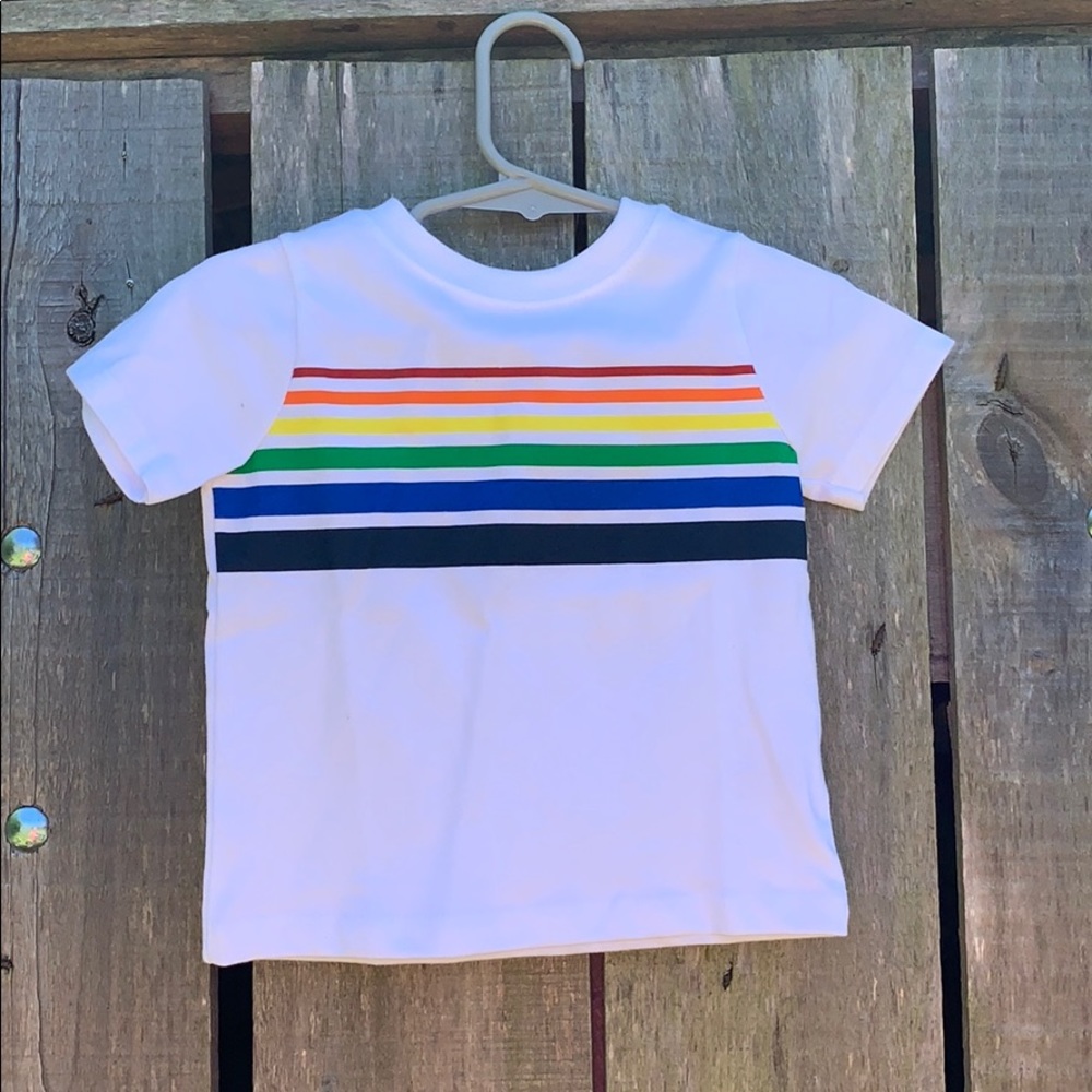 Boys Rainbow T shirt